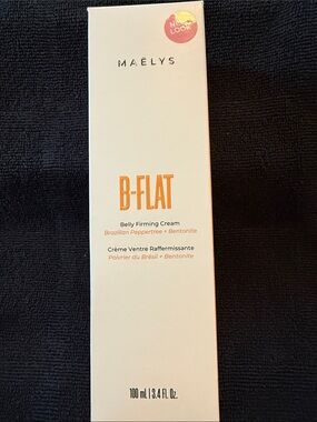 MAËLYS B-FLAT Belly Firming Cream — White/Orange